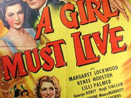 A Girl Must Live (1939) - Margaret Lockwood  DVD Sale