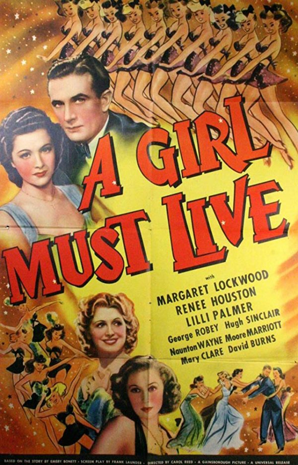 A Girl Must Live (1939) - Margaret Lockwood  DVD Sale