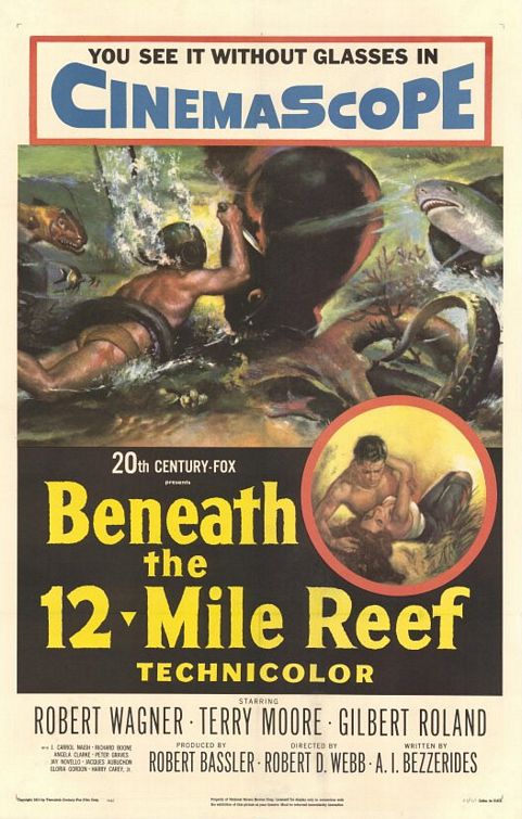 Beneath The 12-Mile Reef (1953) - Robert Wagner  DVD Discount