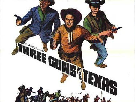 Three Guns For Texas (1968) - Neville Brand  DVD on Sale