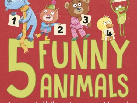 5 Funny Animals : a counting and number bonds picture book by Adam Guillain Hot on Sale