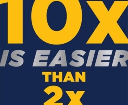 10x Is Easier Than 2x : How World-Class Entrepreneurs Achieve More by Doing Less by Dan Sullivan Fashion